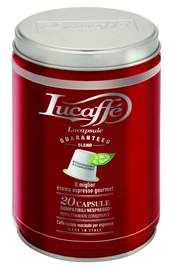 Lucaffe Lucapsule Kompostierbare Nespresso Kaffee Kapseln 20 Stuck