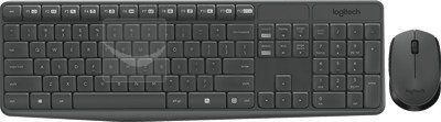 Logitech Mk235   Keyboard Rf Wireless Qwertz German Gray