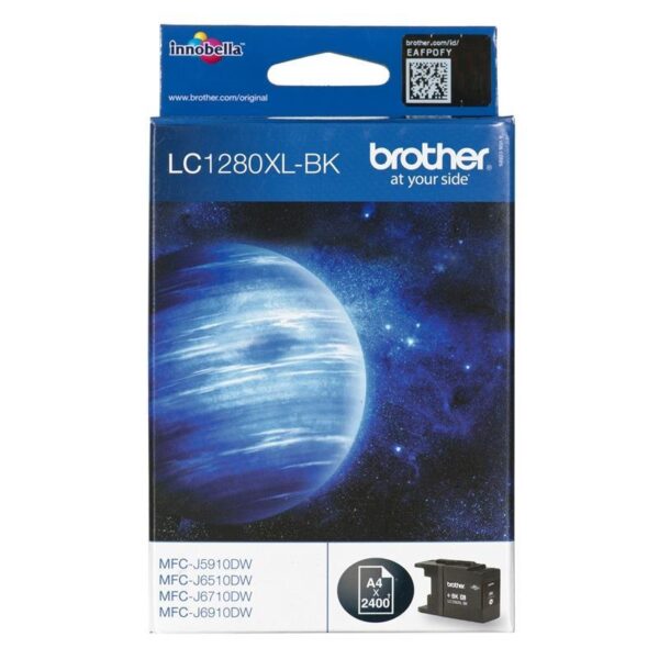 Lc 1280 Inktcartridge Zwart Extra High Capacity 2 400 Pagina S 1 pack