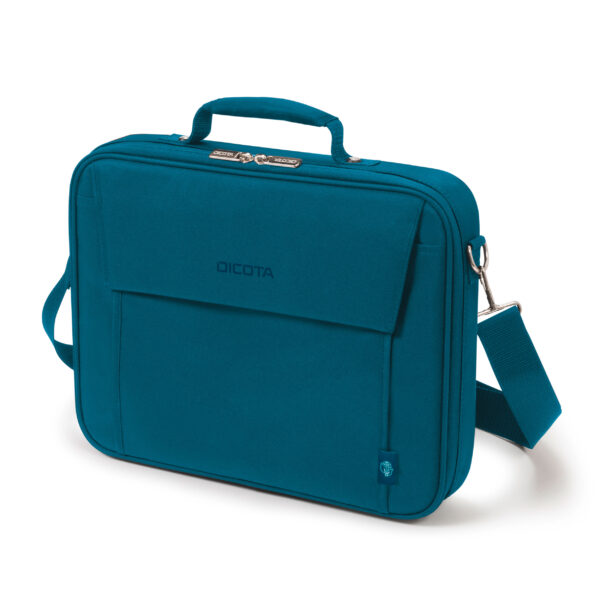 Dicota Multi Base 14 15 6   Light Notebook Bag With Protective Lining  Blue