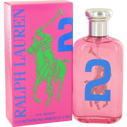 Ralph Lauren Big Pony Pink 2 Eau De Toilette Spray 100 ml for Women