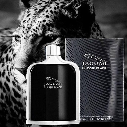 Jaguar Classic Black Eau De Toilette Spray 100 ml for Men